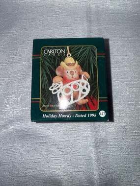 Carlton Cards 1998 Holiday Howdy Heirloom Collection Ornament